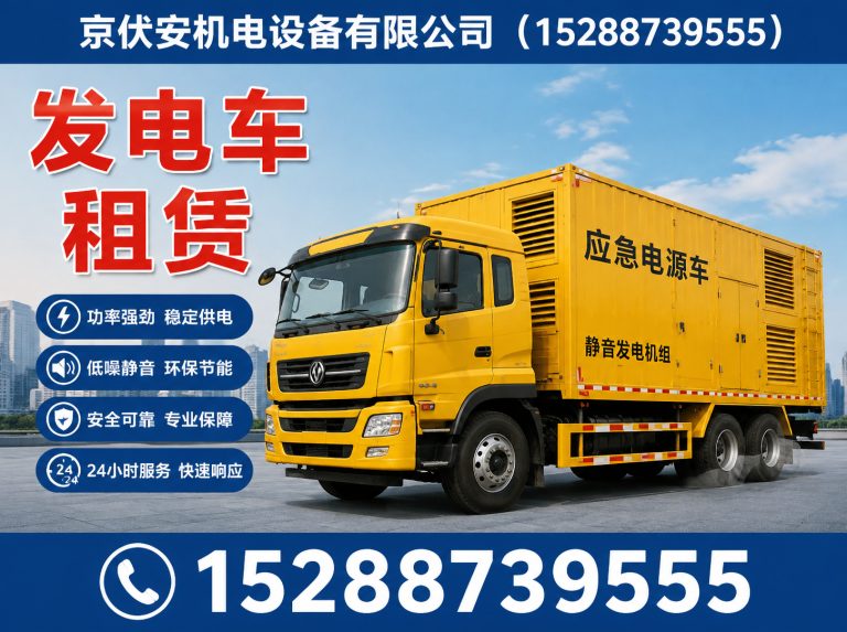 郑州发电机出租展示图